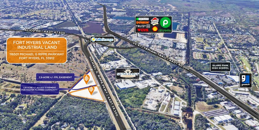 Primary Photo Of 16501 Michael G Rippe Pky, Fort Myers Land For Sale