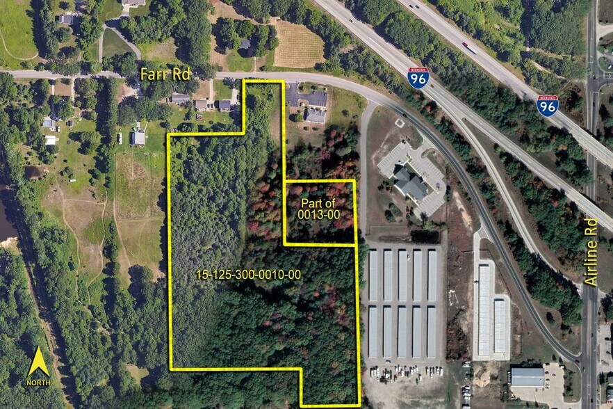 Primary Photo Of 3409 Farr Rd, Fruitport Land For Sale