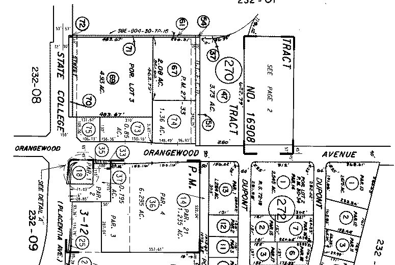 More Photos Of 2040 S State College Blvd, Anaheim Land For Lease