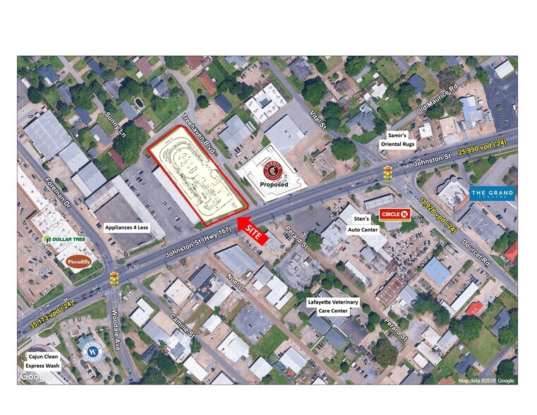More Photos Of 3300 Johnston St, Lafayette Fast Food For Lease