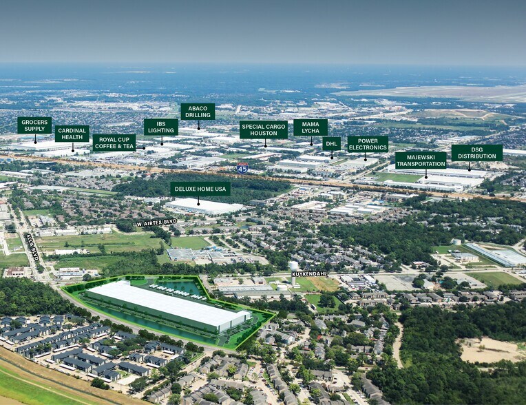 More Photos Of 14410 Ella Blvd, Houston Warehouse For Lease