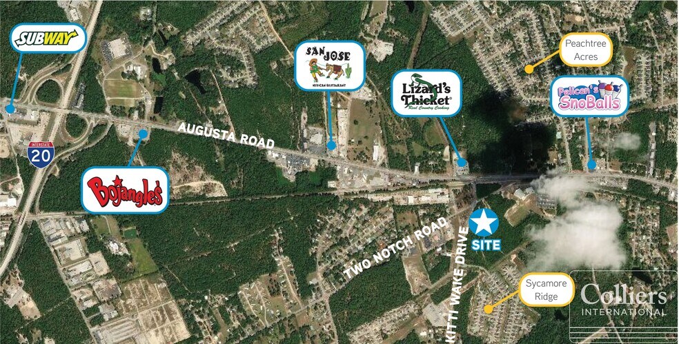 More Photos Of Kitti Wake Drive & Two Notch Road, Lexington Land For Sale