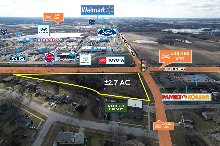 More Photos Of 1021 Central Ave, Matteson Land For Sale