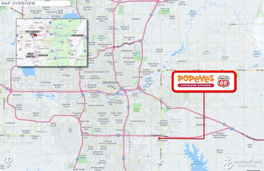 7801 S Sooner Rd, Oklahoma City, OK 73135 Convenience Store For Sale