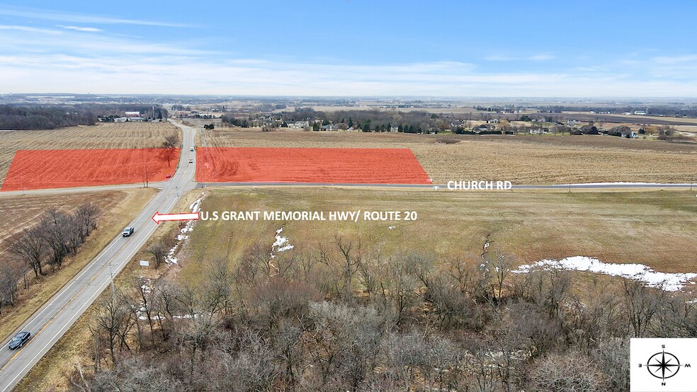 More Photos Of Church Rd & US 20 Hwy, Marengo Land For Lease