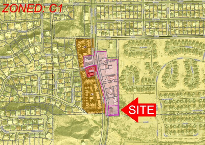 More Photos Of 7600 Alabama St, El Paso Restaurant For Sale