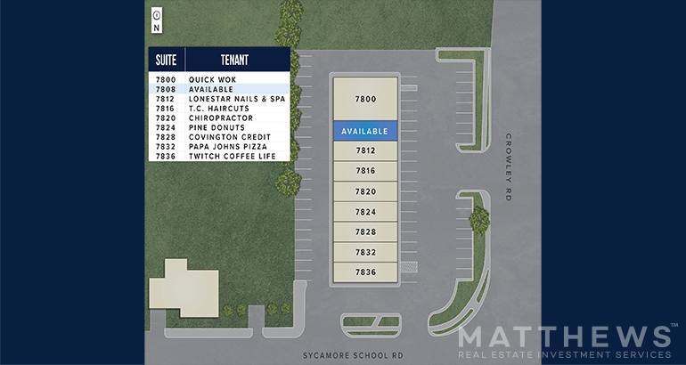 More Photos Of 7800-7836 Crowley Rd, Fort Worth General Retail For Lease