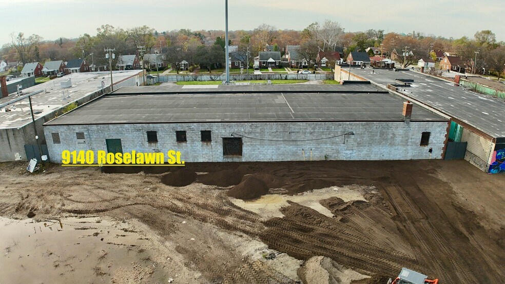 More Photos Of 9174 Roselawn St, Detroit Industrial For Sale