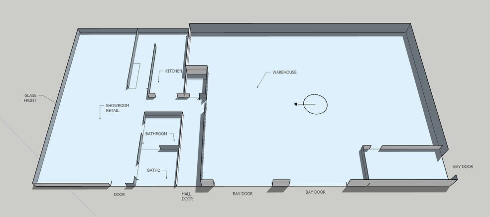 More Photos Of 816 W Fairview Ave, Carthage Showroom For Lease