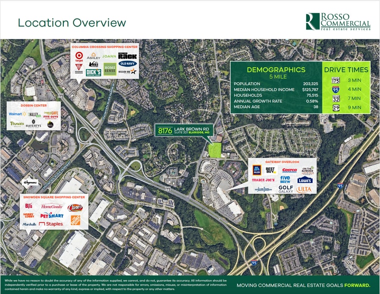 More Photos Of 8176 Lark Brown Rd, Elkridge Office For Sale