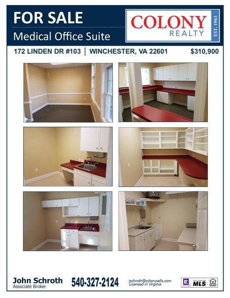 More Photos Of 172 Linden Dr, Winchester Office For Sale