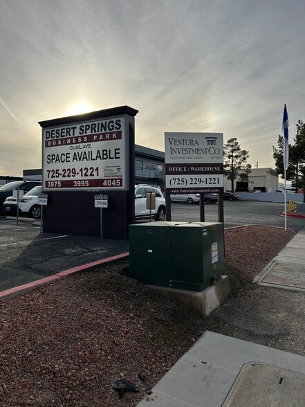 More Photos Of 3975 W Quail Ave, Las Vegas Warehouse For Lease