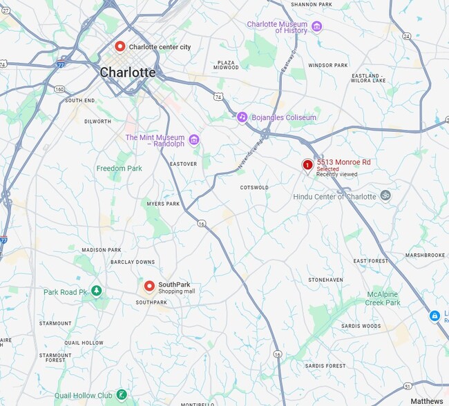 More Photos Of 5513 Monroe Rd, Charlotte Office Residential For Sale