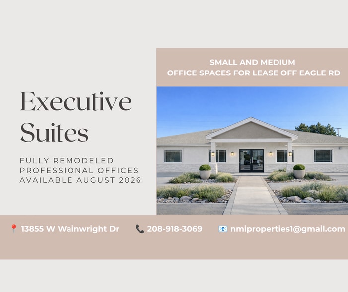 Primary Photo Of 13855 W Wainwright Dr, Boise Office For Lease