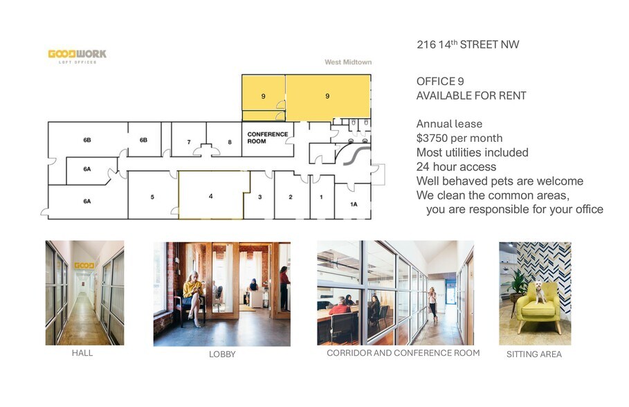 More Photos Of 216 14th St NW, Atlanta Coworking Space
