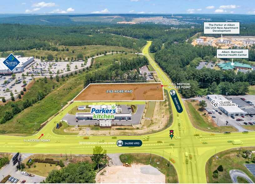 More Photos Of 140 Jefferson Davis Hwy, Aiken Land For Lease