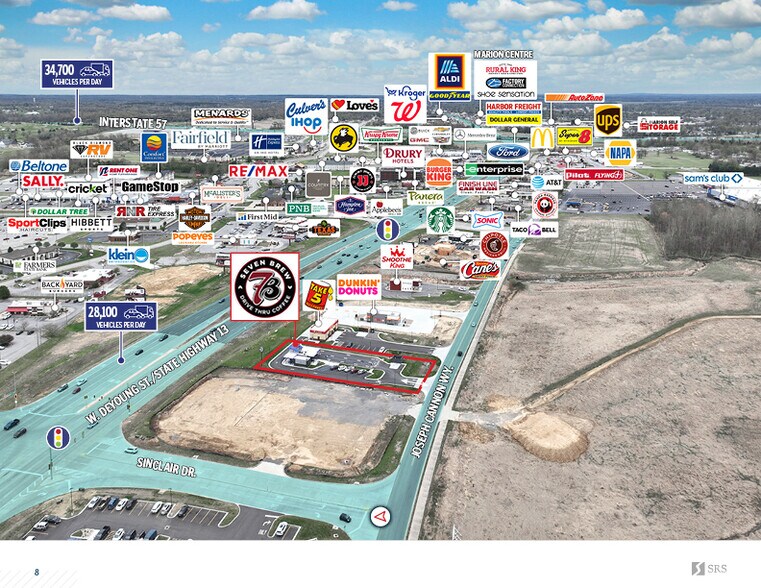 Primary Photo Of 2816 Joseph Cannon Way, Marion Fast Food For Sale