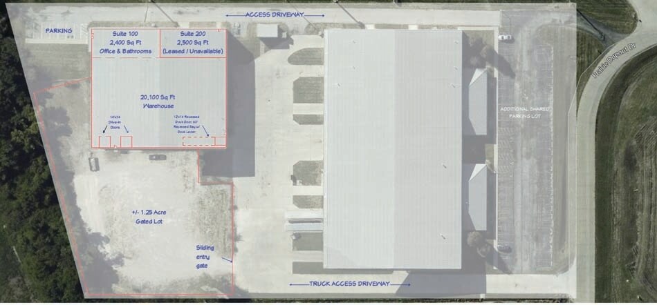 More Photos Of 729 Prairie Dupont Dr, Dupo Warehouse For Lease