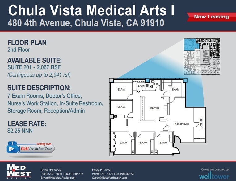 More Photos Of 480 4th Ave, Chula Vista Medical For Lease