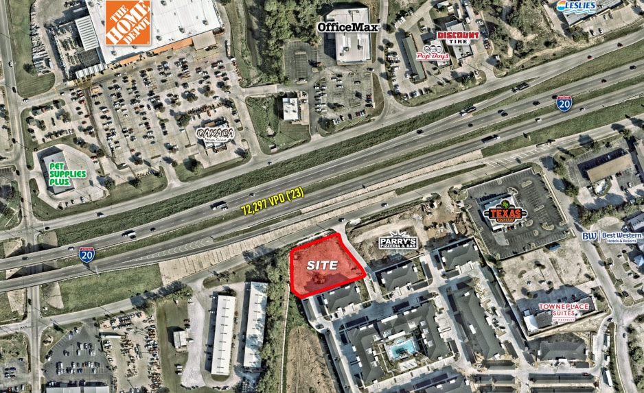 Primary Photo Of SWQ I-20 @ Main St, Weatherford Land For Lease
