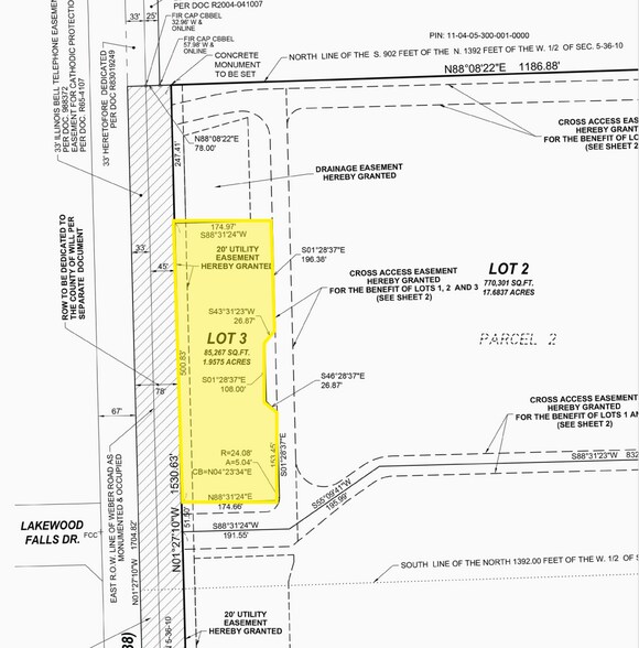 More Photos Of 101 N Weber Road, Romeoville Land For Sale