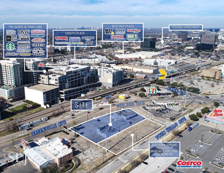 More Photos Of 6846-6850 Greenville Ave, Dallas Land For Lease