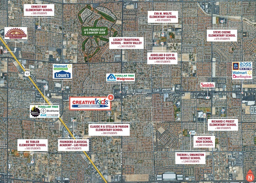 More Photos Of 5001 W Craig Rd, Las Vegas General Retail For Sale