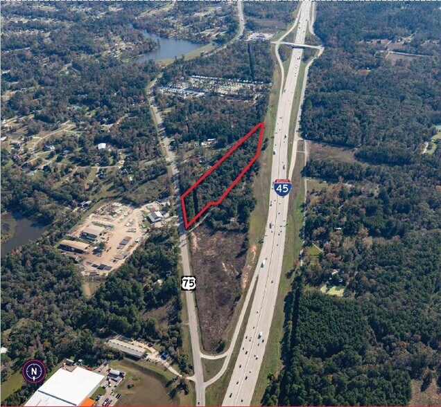 Primary Photo Of East side of I-45, on SH 75, Willis Land For Sale