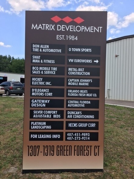 More Photos Of 1307 Green Forest Ct, Winter Garden Warehouse For Lease