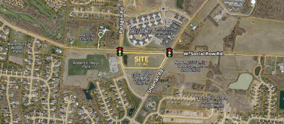 Primary Photo Of Sheehan Rd @ W Social Row Rd, Washington Township Land For Sale