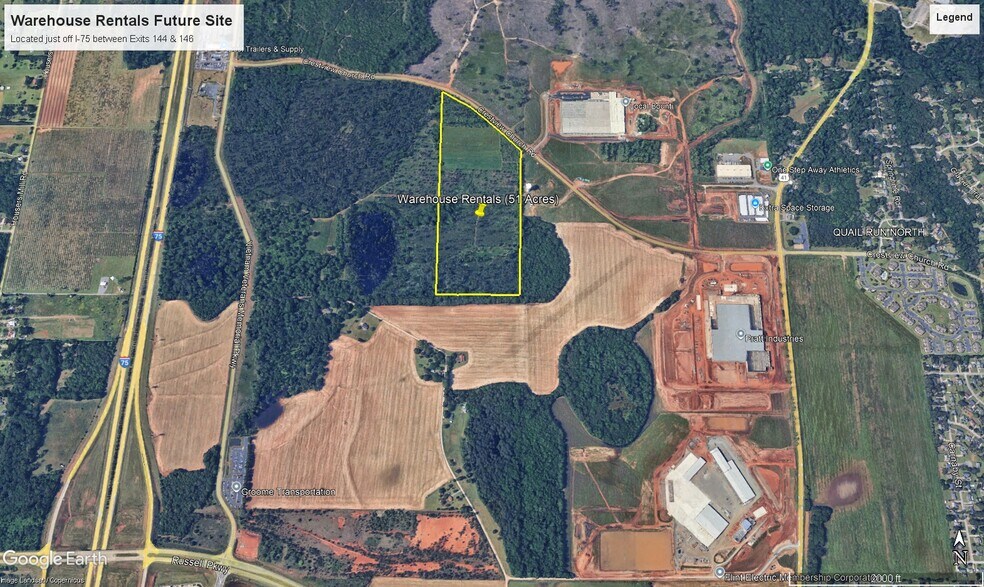More Photos Of 0 Robins International Blvd, Byron Warehouse For Lease