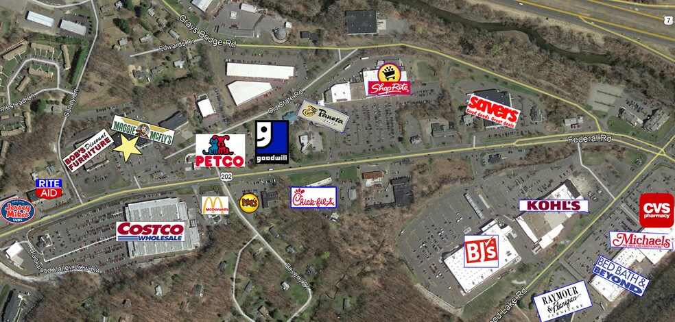 More Photos Of 195 Federal Rd, Brookfield General Retail For Lease