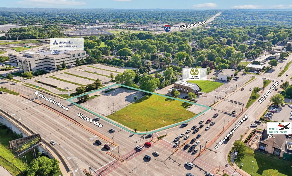 Primary Photo Of Hwy 100 & Bluemond Rd, Wauwatosa Land For Lease