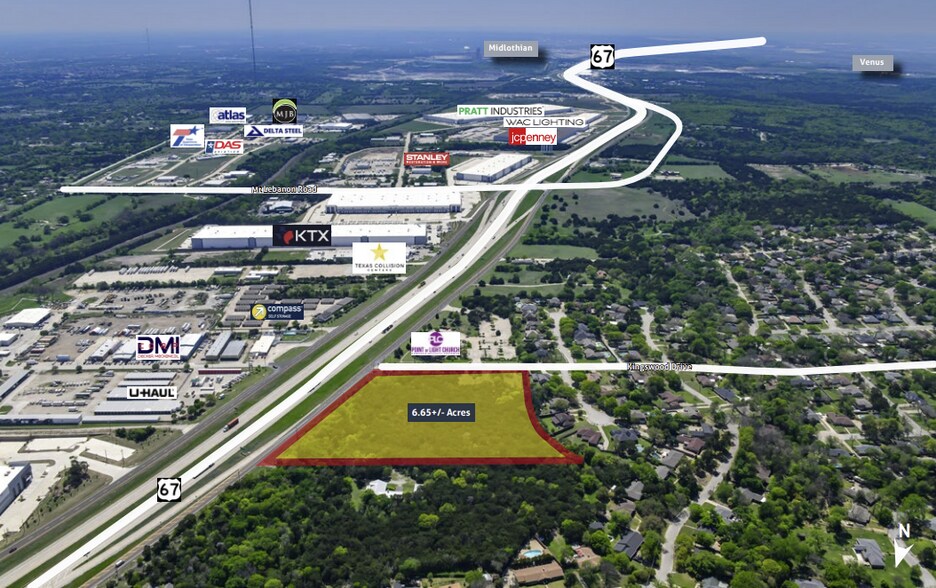 More Photos Of 1051 S J Elmer Weaver Fwy, Cedar Hill Land For Sale