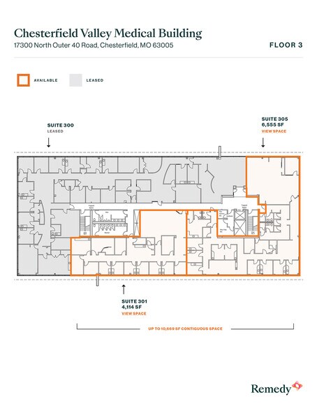 More Photos Of 17300 N Outer Forty, Chesterfield Medical For Lease
