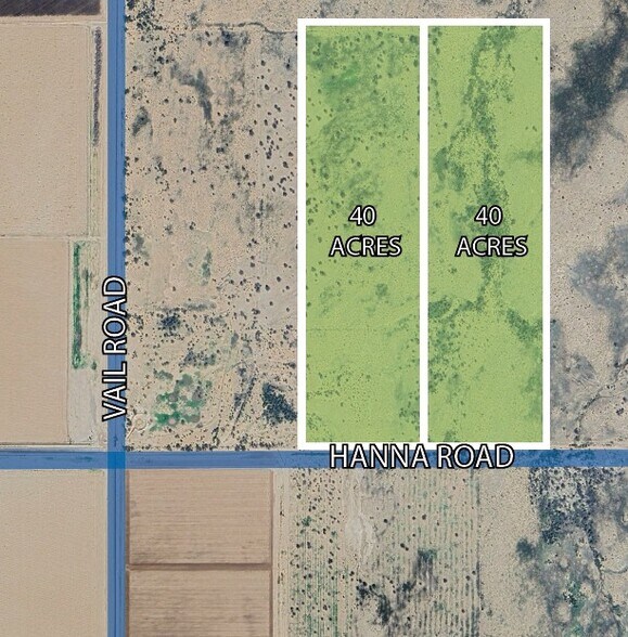 Primary Photo Of NEC Hanna & Vail Rd, Eloy Land For Sale