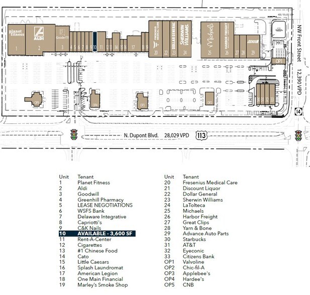 More Photos Of 600-698 N Dupont Blvd, Milford Unknown For Lease