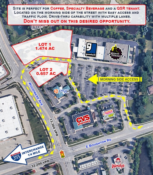 Primary Photo Of NEC E Boughton Rd, Woodridge Land For Lease