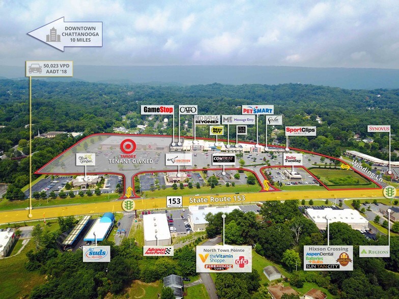 More Photos Of 5579-5591 Highway 153, Hixson General Retail For Sale