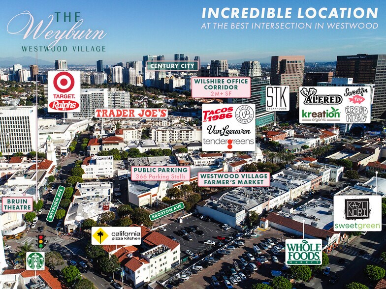 More Photos Of 10935-10943 Weyburn Ave, Los Angeles Storefront Retail Office For Lease