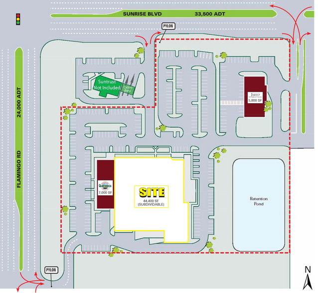 More Photos Of 12300-12310 W Sunrise Blvd, Plantation Freestanding For Lease