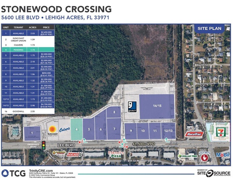 More Photos Of 5600 Lee Blvd, Lehigh Acres Land For Sale
