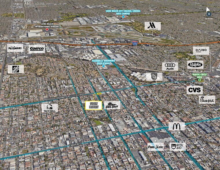 More Photos Of 3000 E Pacific Coast Hwy, Long Beach Auto Dealership For Lease