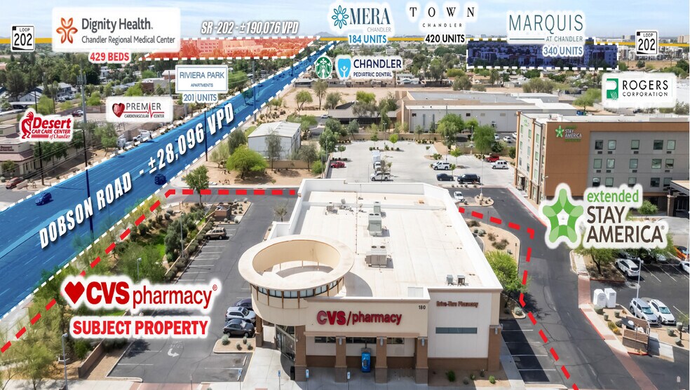 More Photos Of 180 N Dobson Rd, Chandler Drugstore For Lease