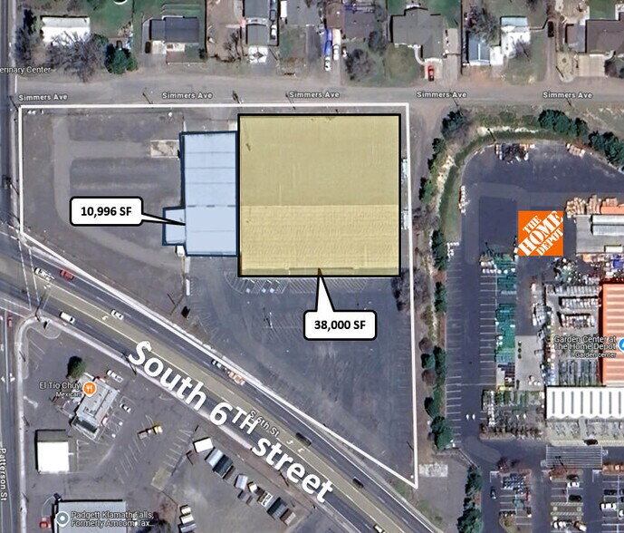 Primary Photo Of 6225 S 6th St, Klamath Falls Showroom For Sale