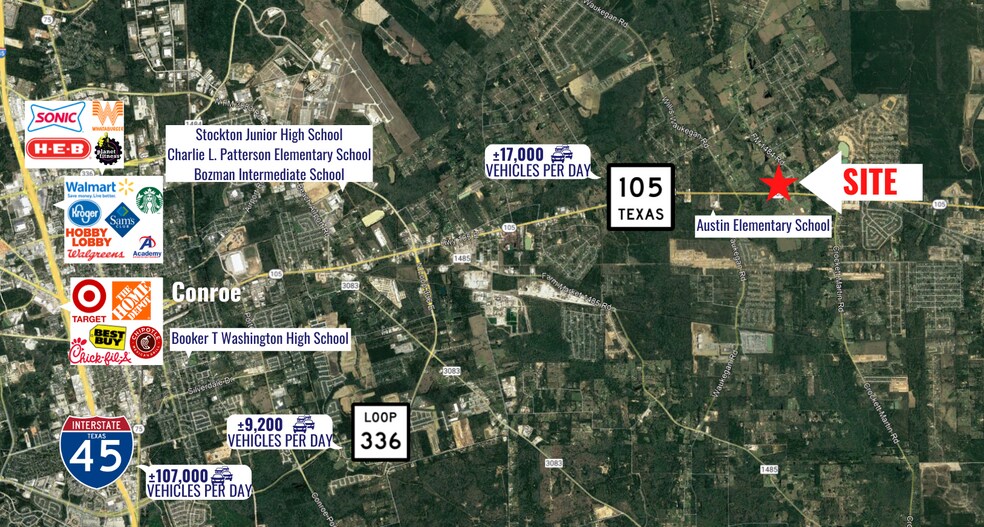 More Photos Of SH 105, Cut And Shoot Land For Sale