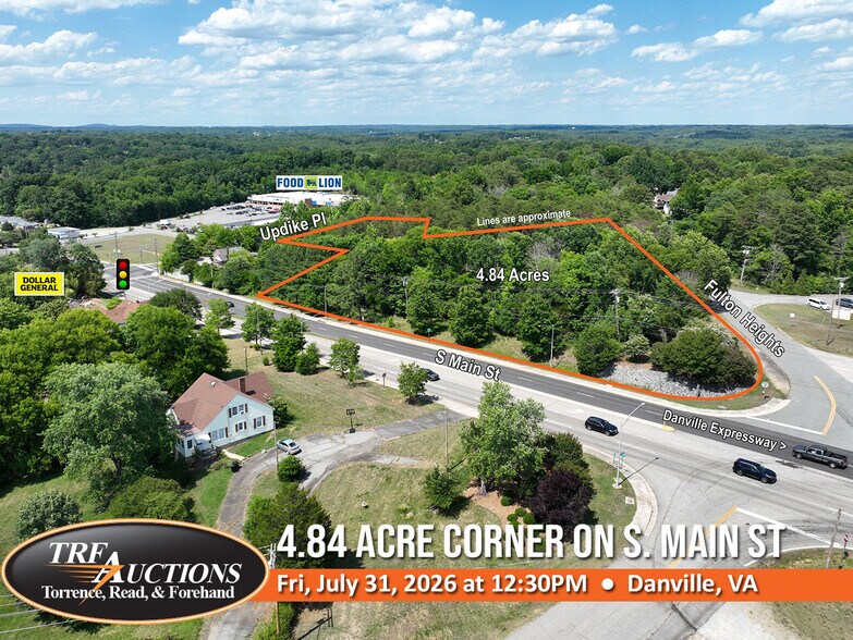 Primary Photo Of S Main st @ Fulton Heights, Danville Land For Sale