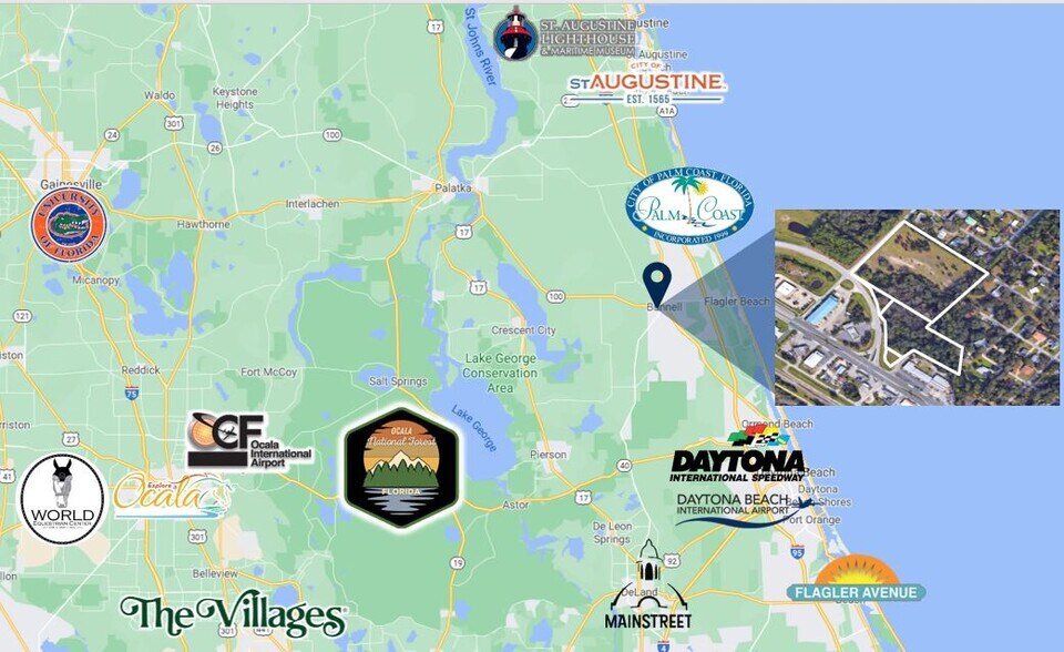 More Photos Of E Woodland St & SR 100, Bunnell Land For Sale