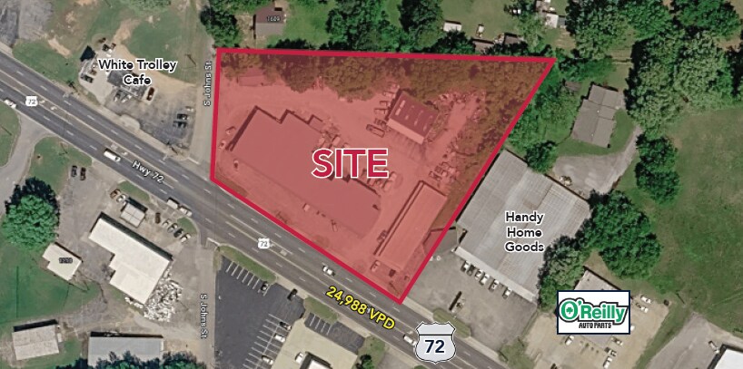 Primary Photo Of 1303 US-72, Corinth Land For Sale