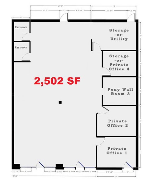 More Photos Of 2111 S Alma School Rd, Mesa General Retail For Lease